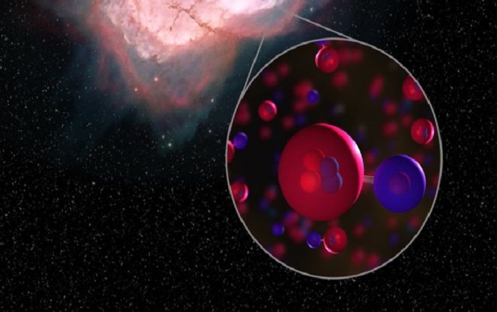 Es detectada por la NASA. Hidruro de helio la primera molécula que existió en el Universo.