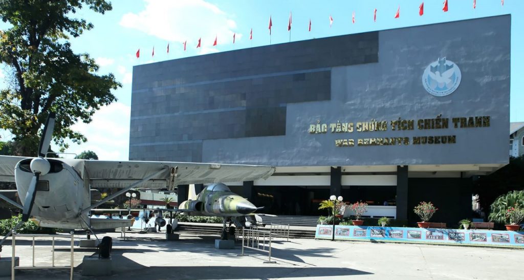   El Museo de Remanentes de Guerra de Ciudad Ho Chi Minh se inauguró en 1975. 
