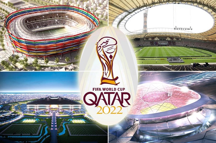 Varios estadios que se utilizaran en qatar 2022