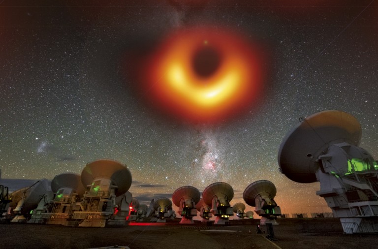 agujero negro en la Vía Láctea