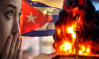 El incendio provocado por un rayo que afectó a la isla de Cuba