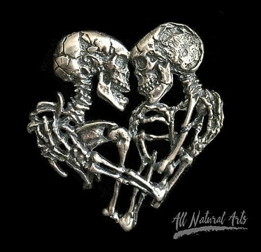 Amor esqueleto |:  8 espectaculares esculturas de Sue Beatrice |:  bayas de cerebro